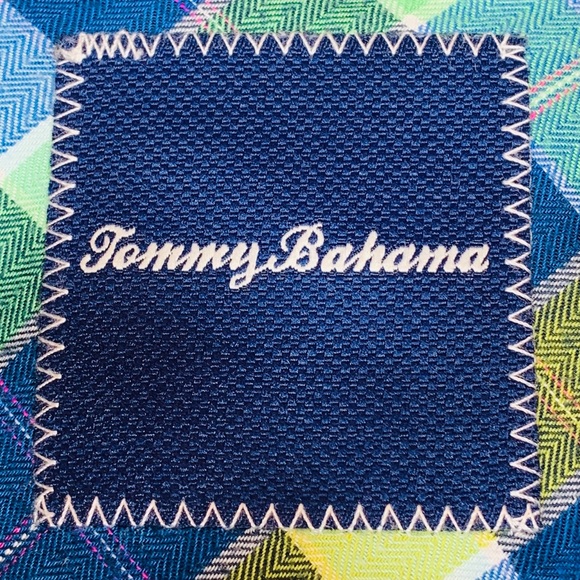 Tommy Bahama Men’s Medium Long Sleeve Shirt Plaid - Picture 10 of 15